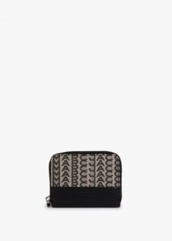 Marc Jacobs The Monogram Beige Multi Zip Around Wallet