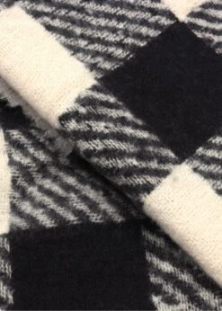 Multicoloured Check Cashmere Blend Wrap -Daniel Footwear Shop multicoloured check cashmere blend wrap p143809 217741 image