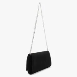 Natalia Black Suede Jewelled Evening Bag 7 Natalia Black Suede Jewelled Evening Bag -Daniel Footwear Shop natalia bag p134786 186897 image
