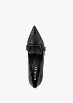 Nobuck Black Leather Kitten Heel Court Shoes 11 Nobuck Black Leather Kitten Heel Court Shoes -Daniel Footwear Shop nobuck p133883 199431 image