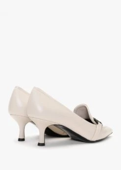 Nobuck Beige Leather Kitten Heel Court Shoes -Daniel Footwear Shop nobuck p134564 197694 image