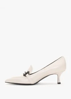 Nobuck Beige Leather Kitten Heel Court Shoes -Daniel Footwear Shop nobuck p134564 197695 image