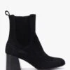Nocky Black Suede Ankle Boots