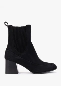 Nocky Black Suede Ankle Boots