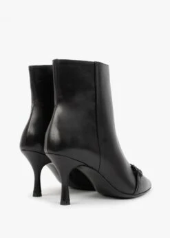 Nuckle Black Leather Horsebit Ankle Boots -Daniel Footwear Shop nuckle p133885 197355 image