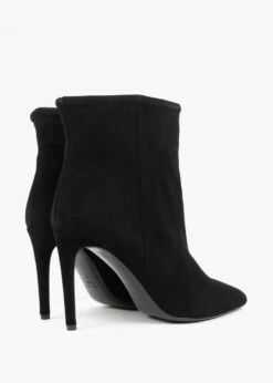 Nully Black Suede High Heel Ankle Boots -Daniel Footwear Shop nully p133888 197368 image