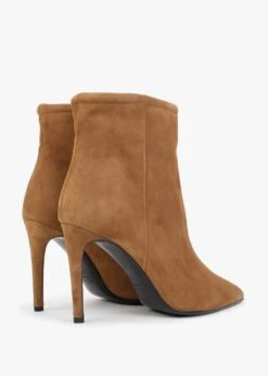 Nully Tan Suede High Heel Ankle Boots -Daniel Footwear Shop nully p133889 197372 image
