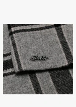 Oakwood Fabienne Grey Reversible Fringed Coat -Daniel Footwear Shop oakwood fabienne p118800 200245 image