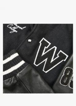 Oakwood College Graduate Black Varsity Jacket -Daniel Footwear Shop oakwood graduate p135886 200621 image