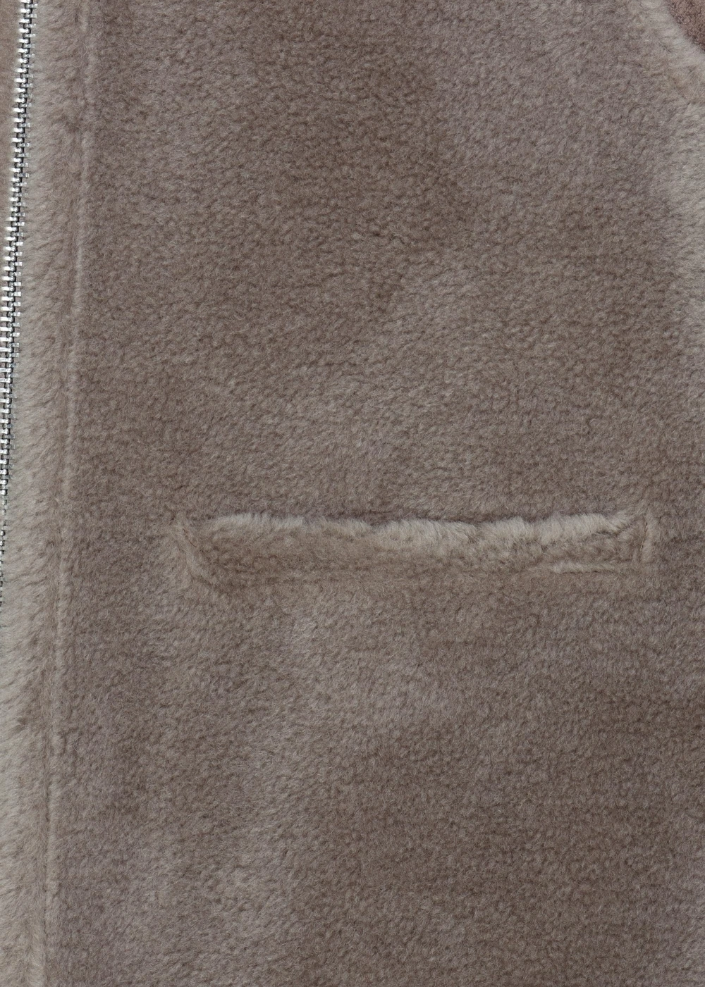 Oakwood Signature Taupe Faux Fur Reversable Gillet 3 Oakwood Signature Taupe Faux Fur Reversable Gillet - Image 3