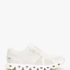 On Running Cloud 5 Pearl White Trainers