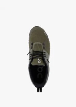 On Running Cloud 5 Waterproof Olive Black Trainers -Daniel Footwear Shop on cloud 5 waterproof p131178 202246 image