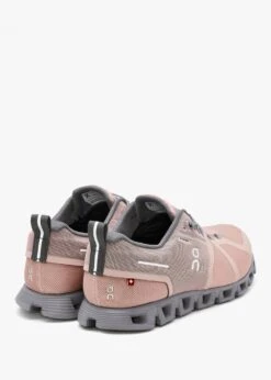 On Running Cloud 5 Waterproof Rose Fossil Trainers -Daniel Footwear Shop on cloud 5 waterproof p135202 195359 image