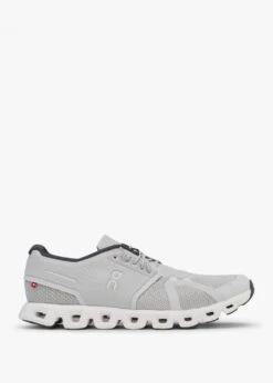 On Running Men's Cloud 5 Glacier White Trainers