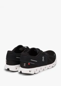 On Running Men's Cloud 5 Black White Trainers -Daniel Footwear Shop on mens cloud 5 p138581 201385 image