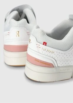 On Running Roger Centre Court White Woodrose Trainers -Daniel Footwear Shop on roger centre court p138564 209814 image