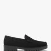 Petunia Black Suede Loafers