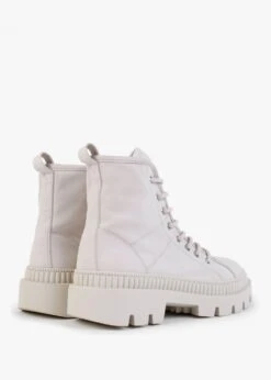 Alpe Porcini White Leather Ankle Boots -Daniel Footwear Shop porcini p131240 202249 image