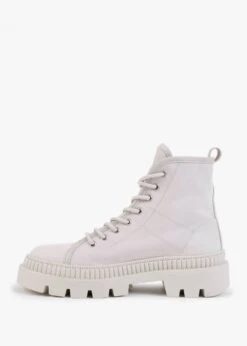 Alpe Porcini White Leather Ankle Boots -Daniel Footwear Shop porcini p131240 202250 image