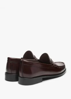 Posie Burgundy Patent Leather Loafers -Daniel Footwear Shop posie p135831 200490 image
