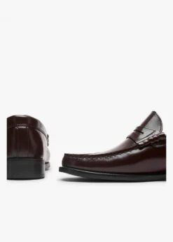 Posie Burgundy Patent Leather Loafers -Daniel Footwear Shop posie p135831 200492 image