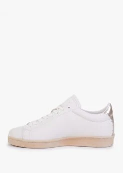 Replay Murray Off White Pink Leather Trainers -Daniel Footwear Shop replay murray sneaker p131339 202294 image
