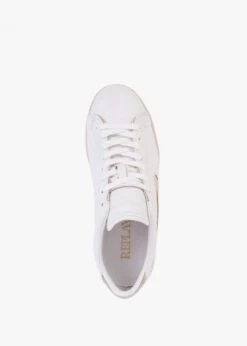 Replay Murray Off White Pink Leather Trainers -Daniel Footwear Shop replay murray sneaker p131339 202295 image