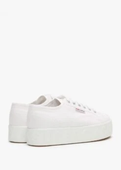 Superga 2790 3D Lettering White Flatform Trainers -Daniel Footwear Shop s cotw lettering p119678 199530 image