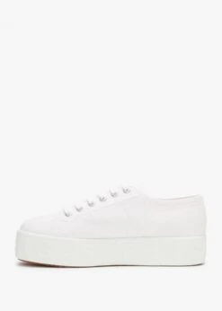 Superga 2790 3D Lettering White Flatform Trainers -Daniel Footwear Shop s cotw lettering p119678 199531 image