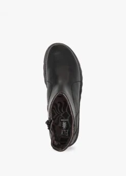 Fly London Sagu Black Leather Low Wedge Ankle Boots 9 Fly London Sagu Black Leather Low Wedge Ankle Boots -Daniel Footwear Shop sagu black leather low wedge ankle boots p136009 200886 image