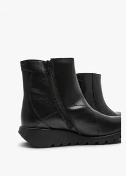 Fly London Sagu Black Leather Low Wedge Ankle Boots 10 Fly London Sagu Black Leather Low Wedge Ankle Boots -Daniel Footwear Shop sagu black leather low wedge ankle boots p136009 200887 image