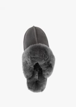 Shut Grey Sheepskin Twinface Slippers -Daniel Footwear Shop shut p122152 201617 image