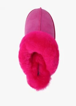 Shut Bright Fuchsia Sheepskin Twinface Slippers -Daniel Footwear Shop shut p135511 203016 image