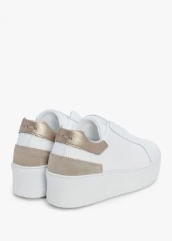 Sibslip Gold Leather Flatform Trainers -Daniel Footwear Shop sibslip p135300 195462 image