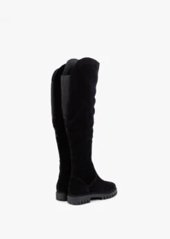 Sicty Black Suede Over The Knee Boots -Daniel Footwear Shop sicty p122182 201653 image