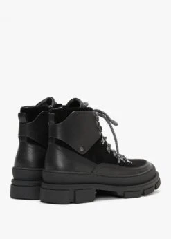 Smixer Black Suede & Leather Hiker Boots -Daniel Footwear Shop smixer p122122 202903 image