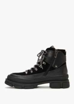 Smixer Black Suede & Leather Hiker Boots -Daniel Footwear Shop smixer p122122 202904 image