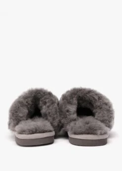 Soglit Silver Sheepskin Slippers -Daniel Footwear Shop soglit p118208 203029 image