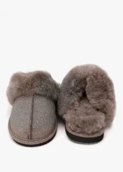 Soglit Taupe Sheepskin Slippers -Daniel Footwear Shop soglit p134360 203042 image
