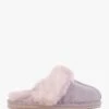 Soglit Lilac Sheepskin Slippers