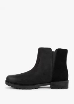 Sorel Emelie II Zip Black Sea Salt Leather Waterproof Ankle Boots -Daniel Footwear Shop sorel emelie zip funstar p124540 201813 image
