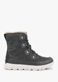 Sorel Explorer II Joan Grill Fawn Suede Ankle Boots
