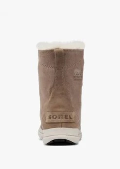 Sorel Explorer Joan Ash Brown Leather & Suede Ankle Boots -Daniel Footwear Shop sorel explorer joan p118054 200216 image
