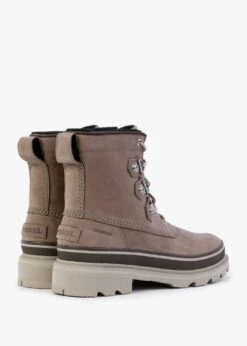 Sorel Lennox Street Omega Taupe Light Grey Leather Waterproof Boots -Daniel Footwear Shop sorel lennox street boot p124547 201836 image