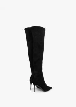 Stret Black Over The Knee Boots -Daniel Footwear Shop stret p132538 199003 image