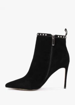 Studette Black Suede Studded Ankle Boots 7 Studette Black Suede Studded Ankle Boots -Daniel Footwear Shop studette p132539 199008 image