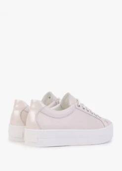 Suri II Pink Leather Patent Trim Flatform Trainers -Daniel Footwear Shop suri 2 p131761 198616 image