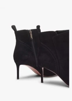 Sydney Black Suede Heeled Ankle Boots -Daniel Footwear Shop sydney p135579 199978 image
