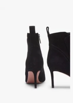 Sydney Black Suede Heeled Ankle Boots -Daniel Footwear Shop sydney p135579 199979 image