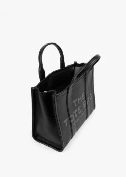 Marc Jacobs The Leather Medium Black Tote Bag -Daniel Footwear Shop the leather medium black tote bag p125207 202130 image